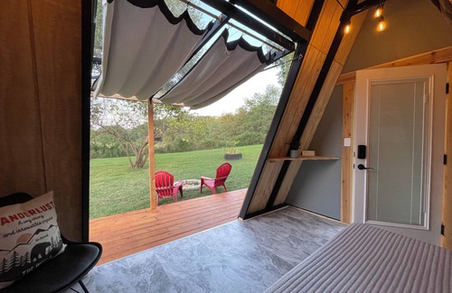 Bentonville RV Rental | Glamping A-Frame; The Stingray