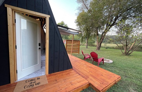 Bentonville RV Rental | Glamping A-Frame; The Stingray