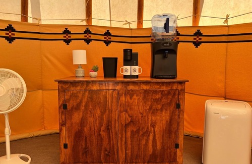 Newnata RV Rental | Glamping in an Authentic Style Sioux Tipi in the Heart of the Ozarks “The Elk”