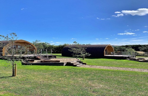 Low Catton Ski Chalet | Glamping Pods in Yorkshire near York & Coast