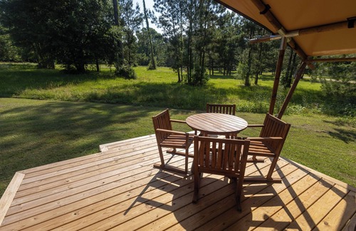 Onalaska RV Rental | Glamping Retreat at Lake Livingston