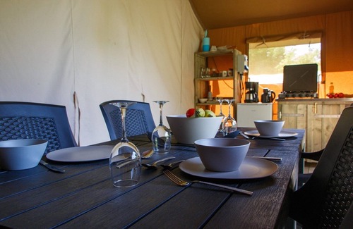 Lathum House | Glamping Tent in Netherlands with Terrace