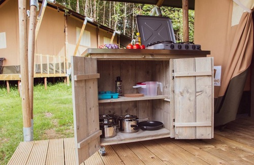Lathum House | Glamping Tent in Netherlands with Terrace