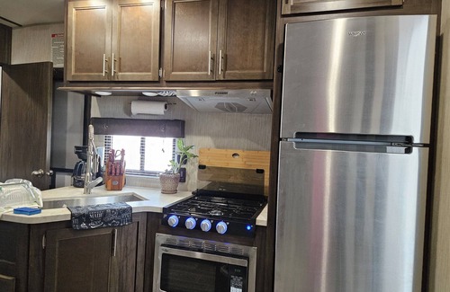 Gautier House | Go Fish! 37' RV (Forrest River Wolf Pack)