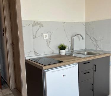 Nea Mesagkala Apartment | Golden Beach Sea View