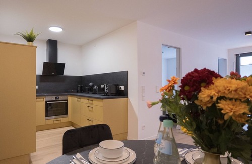 Maichingen Apartment | Golden Garden luxury apartment with underground parking space and wallbox