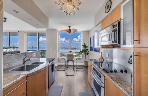 North Beach Condo | Gorgeous Beach front condo with panoramic Miami views!