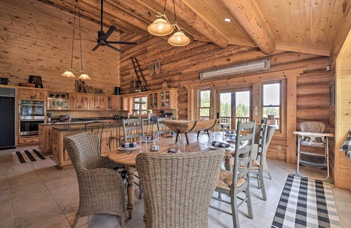 Eagle Nest Cabin | Grand Mountain Retreat in Angel Fire w/Game Room!