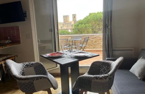 Entraigues-sur-la-Sorgue Apartment | Grande terrasse CLIM parking privé SMART TV, local velos