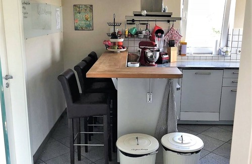 Beutelsbach Apartment | Great big apartment with fireplace and terrace