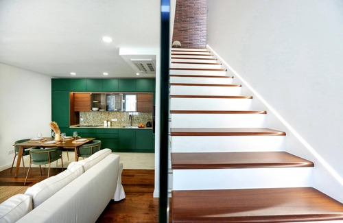 Se Apartment | Green Faro Modern Duplex With A Bliss Terrace