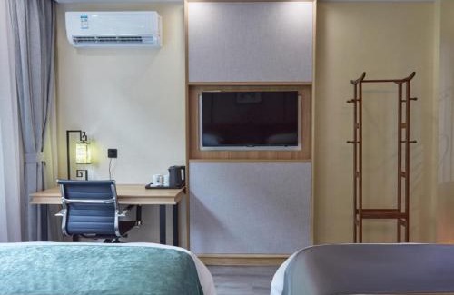 Tangkou Town Hotel | GreenTree Inn Huangshan TangKou Beauty Spot South Gate Transfer Center Business Hotel