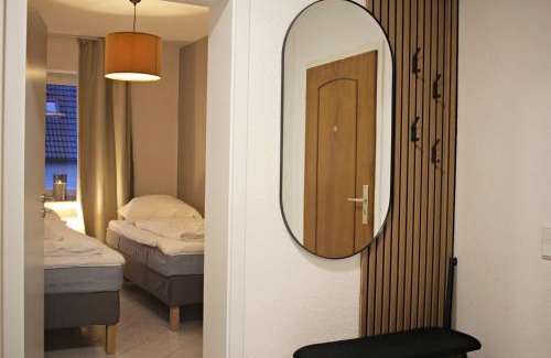 Hamm Apartment | Große 6 Personen Wohnung I Balkon I zentral I Boxspringbett I Wifi
