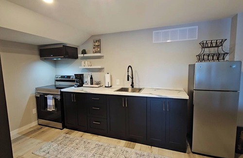Kearney Apartment | Groom/Lynx lake Retreat Kearney, Ontario.nRelax in our walkout ground level apt.