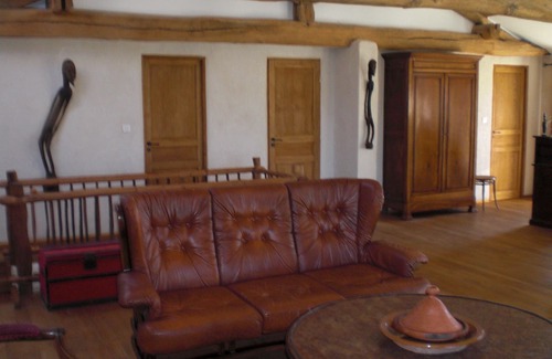 Chenay-le-Chatel House | Guest rooms of the hill like family suite including breakfast.