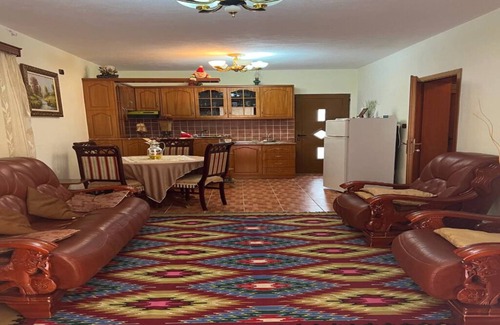 Permet Villa | Guesthouse Space in Përmet provides accommodations with a garden.