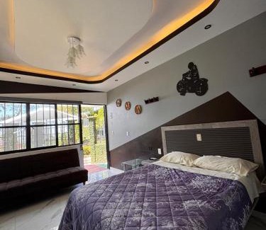 Cuetzalan del Progreso Apartment | Habitación Verde Amanecer