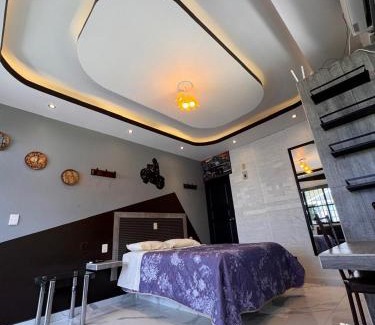 Cuetzalan del Progreso Apartment | Habitación Verde Amanecer