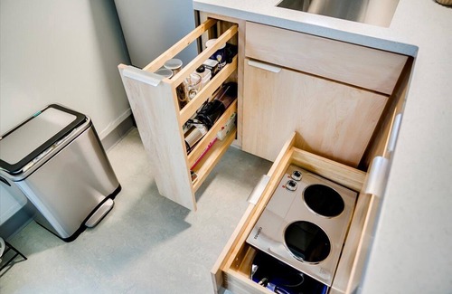 Sunset Apartment | #HabitueHomes - Green Spot Studio- Dog Friendly!
