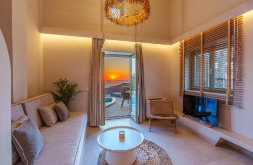 Exo Gialos Villa | Halo Santorini - Living Experience