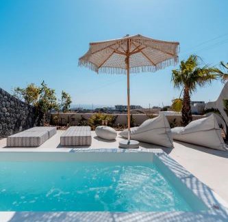 Exo Gialos Villa | Halo Santorini - Living Experience