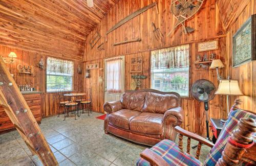 Nashoba Apartment | Hand-Built Black Fork Cabin 2 with Fire Pit!