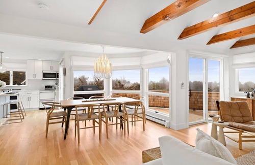 East Orleans House | Harbor Vista: 003-O Sleek & Modern East Orleans Retreat with Stunning Ocean Views