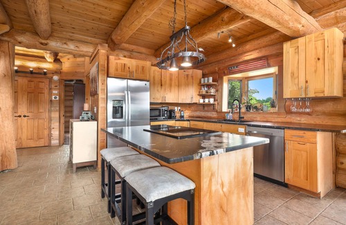 Springdale House | Hardwood Chalet-Pool, Hot tub, fireplace