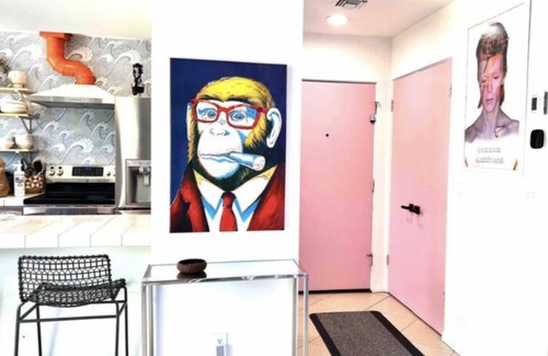 Warm Sands House | Heart of Palm Springs! Swim, Relax, Cook, Sleep, Repeat! - CityID #5072