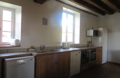 Bouesse Cottage | Heated pool, billiards, table tennis, table football, mountain biking, Badminton in the indoor room