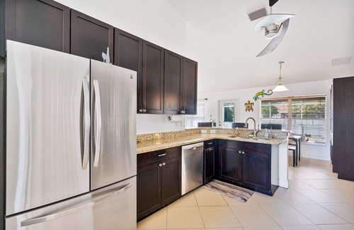 North Port House | Heated Pool! Lanai, 4 BR