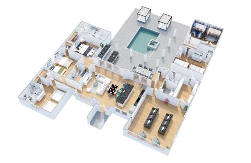 Sabinal House | Heated Pool Movie Theater Hot Tub Games Sleeps 28