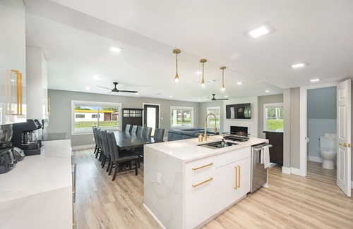 Merritt Island House | Heated Pool, Sleeps 12, Near Beach, Parkside Oasis