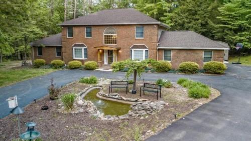 Stroudsburg House | Heated Private Pool Hot Tub Game Room Sauna