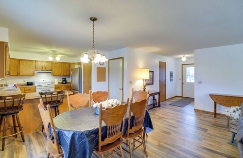 Henderson House | Henderson Home w/Patio: 1 Mi to Norfork Lake