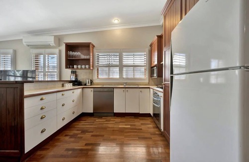Orange House | Heritage Charm on Hill | Tree-Lined Walk to Town