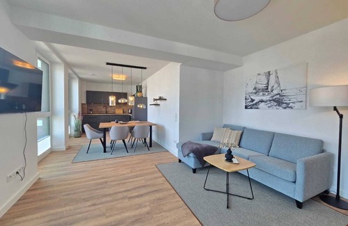 Suderneuland I Apartment | Herzlich Willkommen in der Zauberhaften Ferienwohnung Hafenblick!