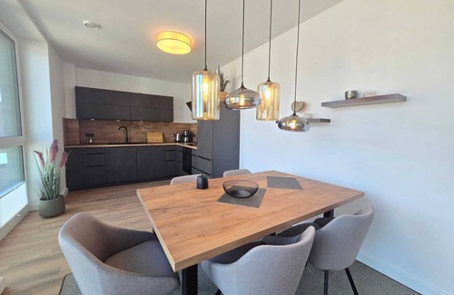 Suderneuland I Apartment | Herzlich Willkommen in der Zauberhaften Ferienwohnung Hafenblick!