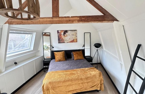 Zwolle City Centre Apartment | Het achterdek