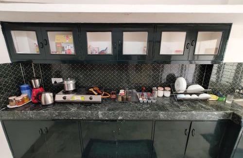 Banjara Hills Apartment | Hidden Gem - Fully Furnished 1BHK with Café Lights & Canopy, AC & Fast Wifi