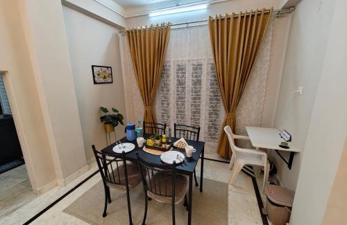 Banjara Hills Apartment | Hidden Gem - Fully Furnished 1BHK with Café Lights & Canopy, AC & Fast Wifi