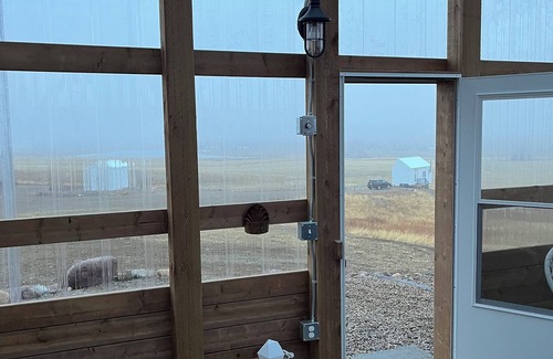 Swift Current Cabin | Hidden Haven Tiny House 2.0. Wide open spaces for humans and dogs!