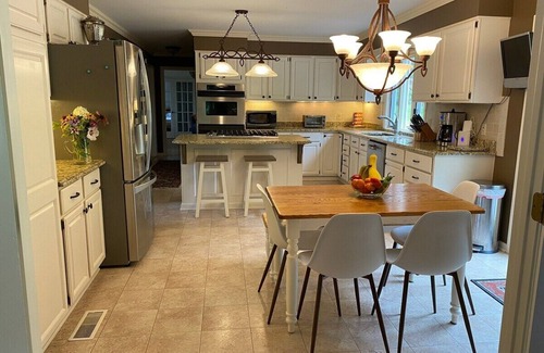 Pittsfield House | Hidden Oasis in the Mountains by Evergreen Home