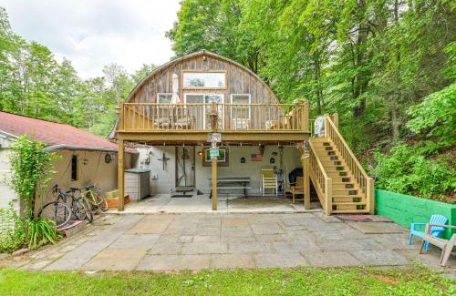 East Branch House | Hike and Fish Delaware River Cabin with Views