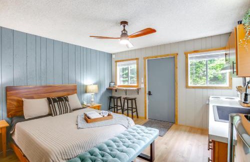 Avery Apartment | Hike and Fish Mountain Getaway in Avery!