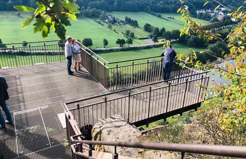 Borgholz House | Hiking/bicycle and motorcycle tours/Weserskywalk/Corvey Castle/Sababurg forest