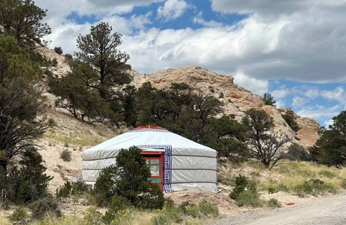 Teasdale House | Hilltop Mongolian Yurt