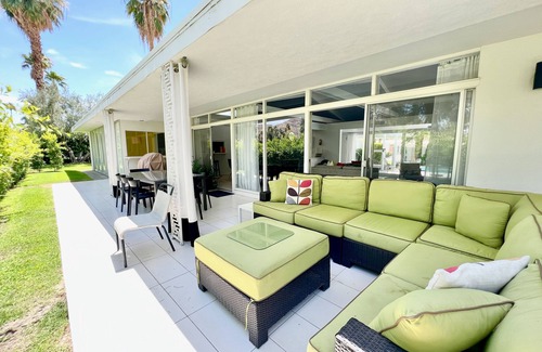 Indian Canyon House | Hip, Luxe and Comfortable Private Pool Home on the Fairway