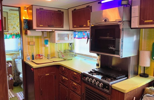 Hancock County House | "Hippie House" n"1974" Winnebagon29' Chieftain