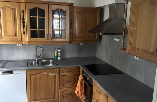 Alesund Apartment | Historical house ground floor. Downtown. One bedroom. 6 pers
